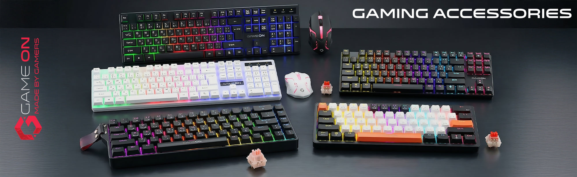 Gaming Keyboards Banner