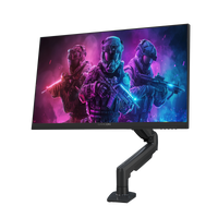 GAMEON GOM24FHD190IPSX Midnight Pro X Series 24" FHD, 190Hz, MPRT 0.5ms, HDMI 2.1, Fast IPS Gaming Monitor (Supports PS5) with Stand - Black