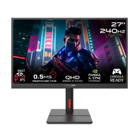 GAMEON GOML27QHD240IPS Midnight Signature Series 27" QHD, 240Hz, MPRT 0.5ms, HDMI 2.1, Fast IPS Mini LED Gaming Monitor (Supports PS5) - Black