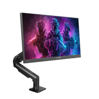 GAMEON GOM24FHD190IPSX Midnight Pro X Series 24" FHD, 190Hz, MPRT 0.5ms, HDMI 2.1, Fast IPS Gaming Monitor (Supports PS5) with Stand - Black
