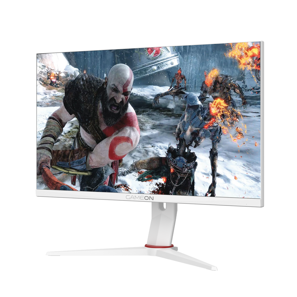 GAMEON GOA27FHD360IPS Artic Pro Series 27" FHD, 360Hz, MPRT 0.5ms, HDMI 2.1, Fast IPS Gaming Monitor (Support PS5) - White