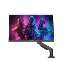 GAMEON GOM24FHD190IPSX Midnight Pro X Series 24" FHD, 190Hz, MPRT 0.5ms, HDMI 2.1, Fast IPS Gaming Monitor (Supports PS5) with Stand - Black