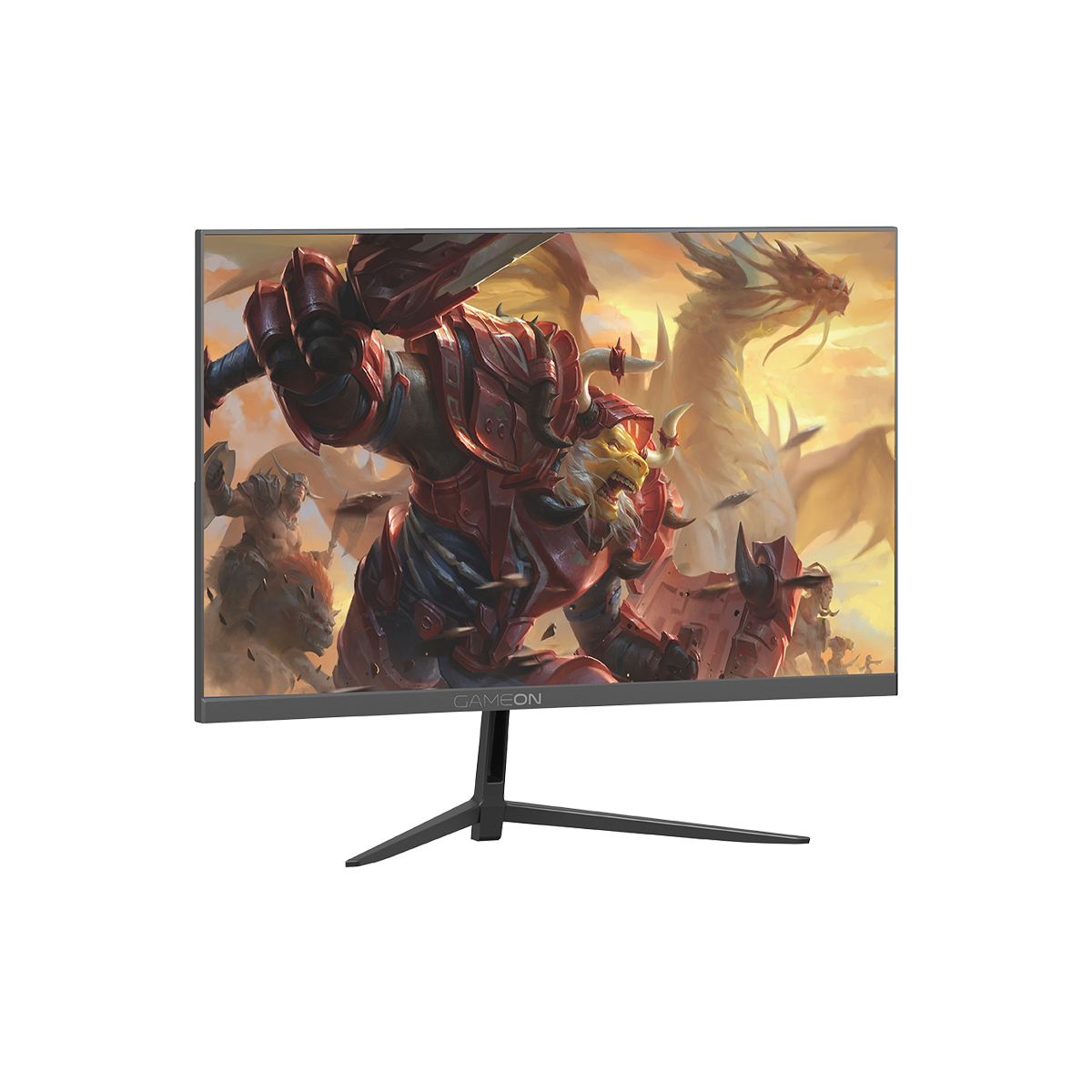 GAMEON GOC27Q180VA Pro Series 27" QHD, 180Hz, MPRT 0.5ms, HDMI 2.1, VA Panel Curved Gaming Monitor 3000R 16:9 (Supports PS5) - Black