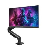 GAMEON GOM24FHD190IPSX Midnight Pro X Series 24" FHD, 190Hz, MPRT 0.5ms, HDMI 2.1, Fast IPS Gaming Monitor (Supports PS5) with Stand - Black