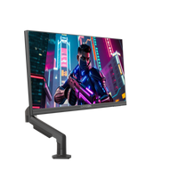 GAMEON GOM27FHD190IPSX Midnight Pro X Series 27" FHD, 190Hz, MPRT 0.5ms, HDMI 2.1, Fast IPS Gaming Monitor (Supports PS5) with Stand - Black