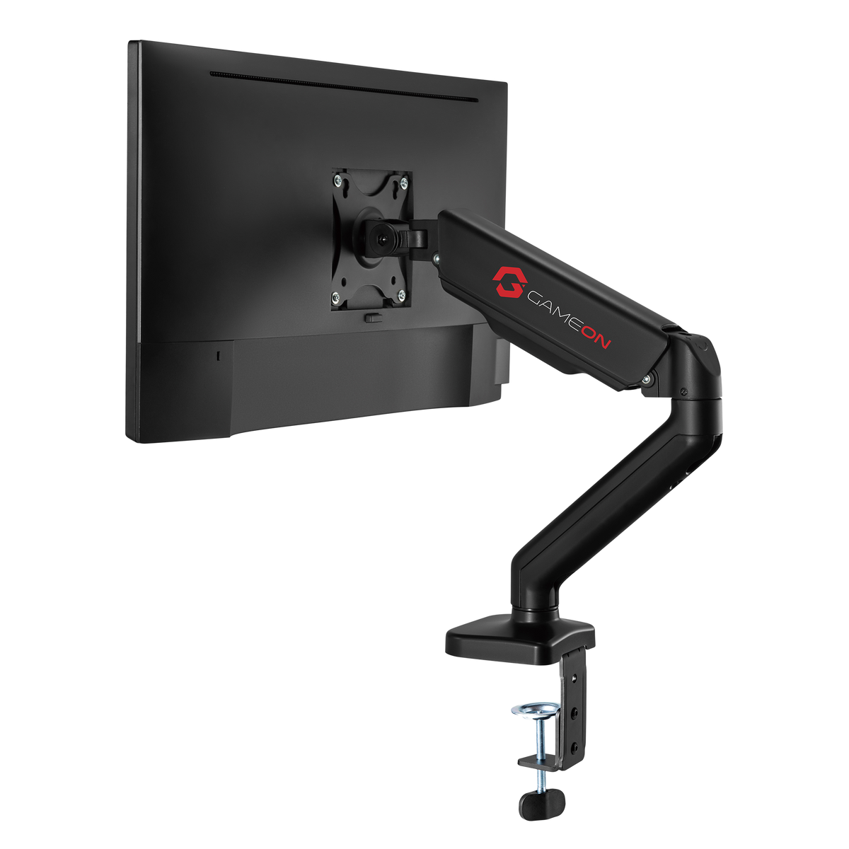 GAMEON GO-5336 Single Monitor Arm For Gaming And Office Use, 17" - 32", Arm Up To 9 KG