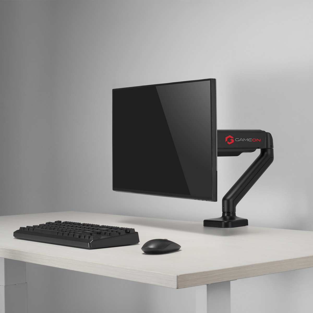 GAMEON GO-5336 Single Monitor Arm For Gaming And Office Use, 17" - 32", Arm Up To 9 KG