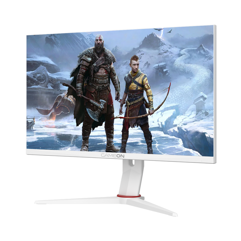 GAMEON GOA24FHD180IPS Artic Pro Series 24" FHD, 180Hz, MPRT 0.5ms, Fast IPS Gaming Monitor (Support PS5) - White