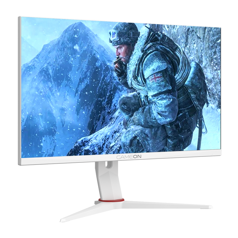 GAMEON GOA24FHD360IPS Artic Pro Series 24" FHD, 360Hz, MPRT 0.5ms, HDMI 2.1, Fast IPS Gaming Monitor (Support PS5) - White