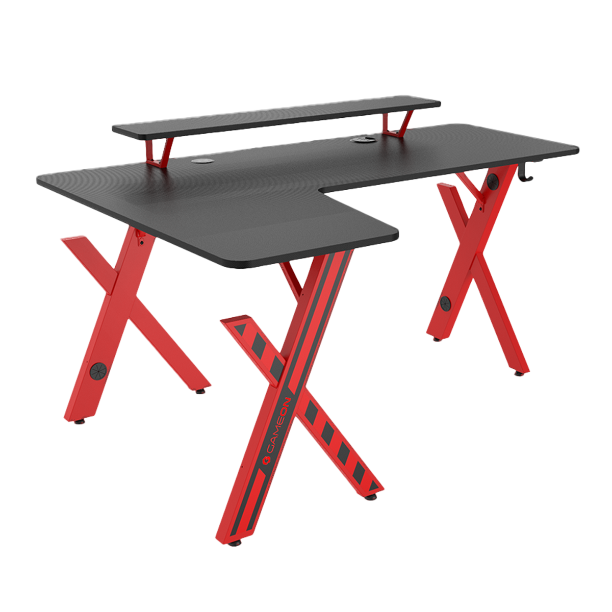 Buy Gaming Desk Online GAMEON Phantom Series L Shaped Gaming Desk