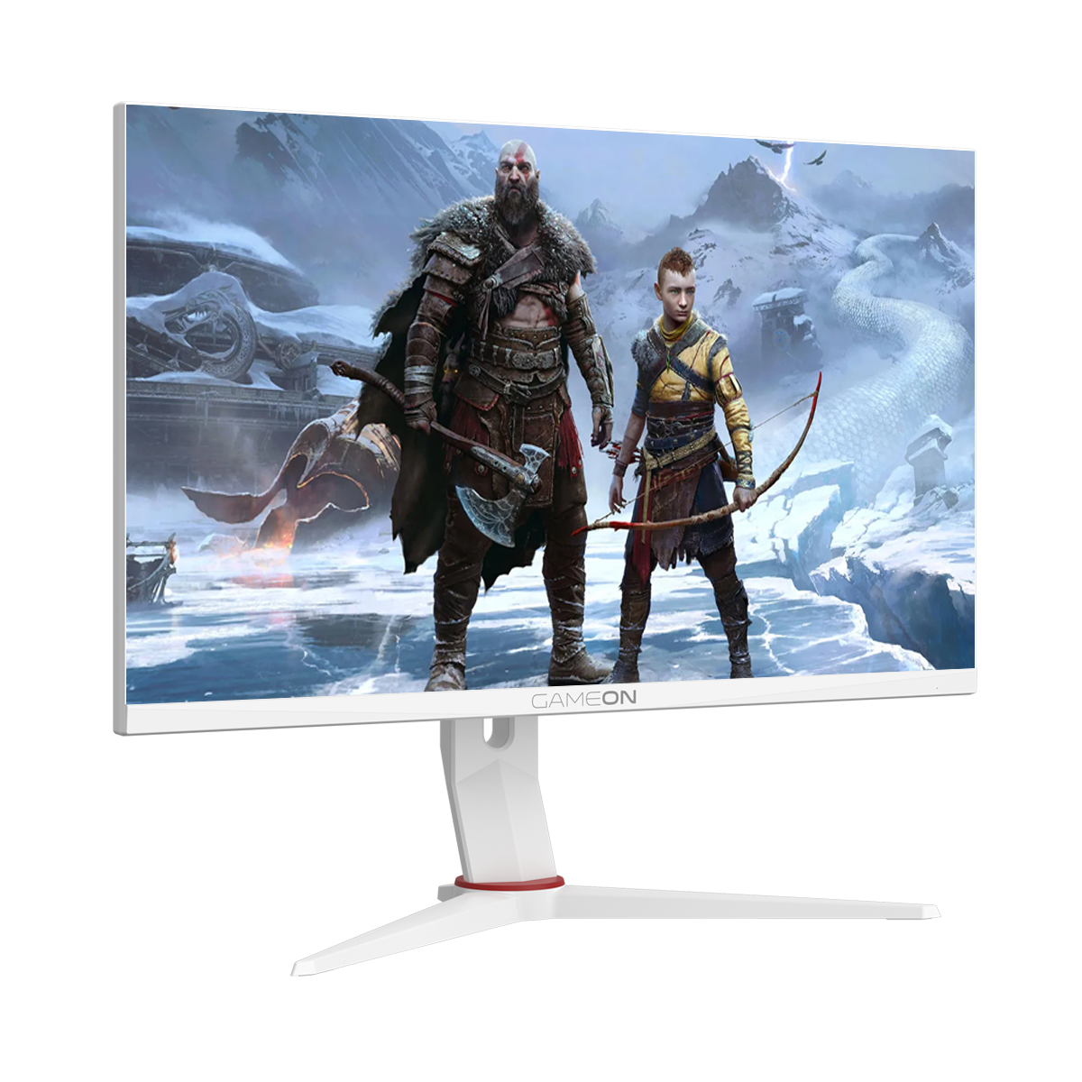 GAMEON GOA24FHD180IPS Artic Pro Series 24" FHD, 180Hz, MPRT 0.5ms, Fast IPS Gaming Monitor (Supports PS5) - White