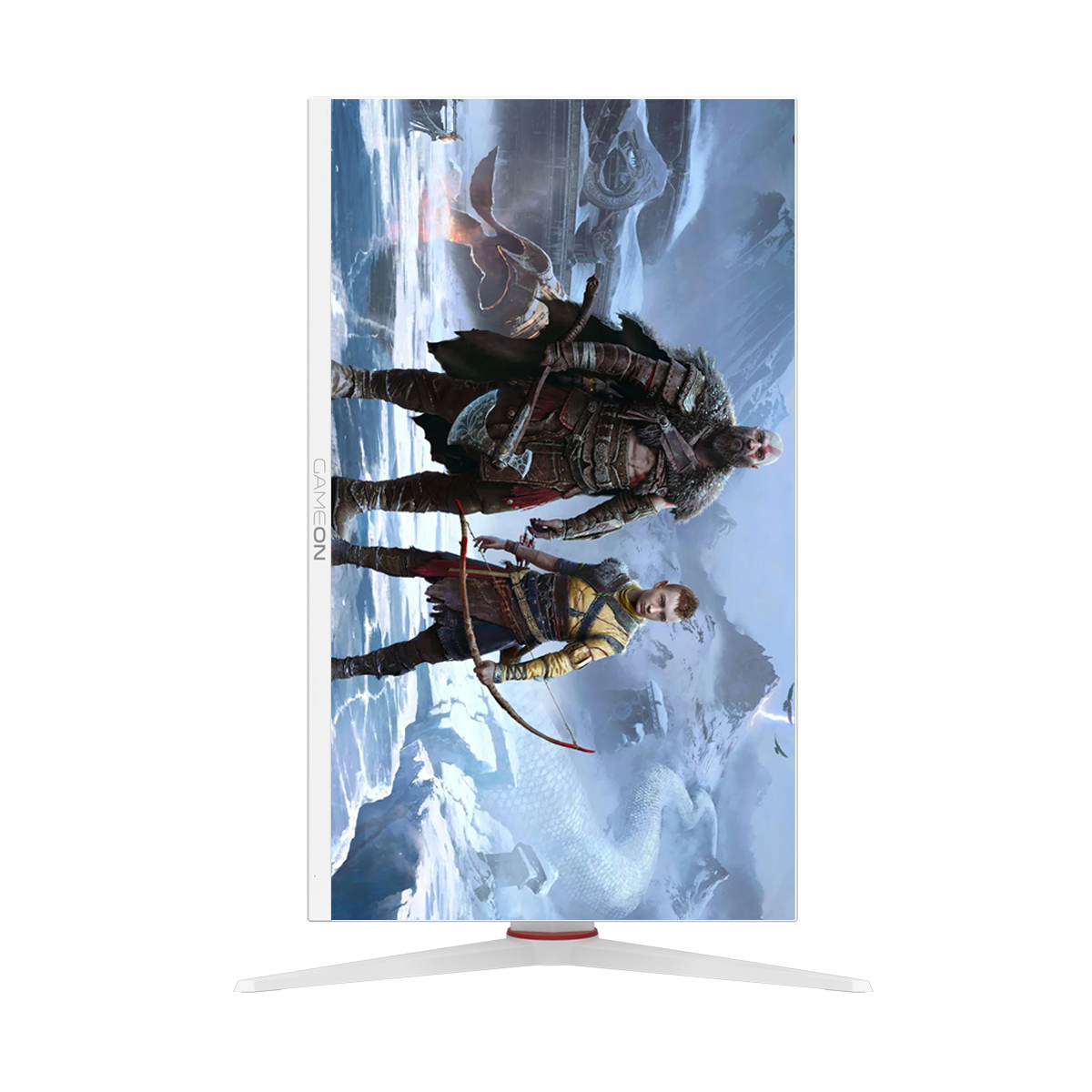 GAMEON GOA24FHD180IPS Artic Pro Series 24" FHD, 180Hz, MPRT 0.5ms, Fast IPS Gaming Monitor (Supports PS5) - White