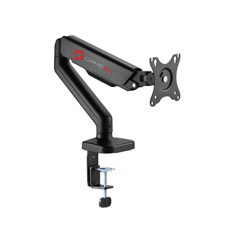 GAMEON GO-5336 Single Monitor Arm, Stand And Mount For Gaming And Office Use, 17" - 32", Each Arm Up To 9 KG