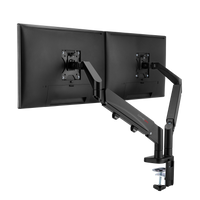 GAMEON GO-5350 Dual Monitor Arm, Stand And Mount For Gaming And Office Use, 17" - 32", Each Arm Up To 9 KG