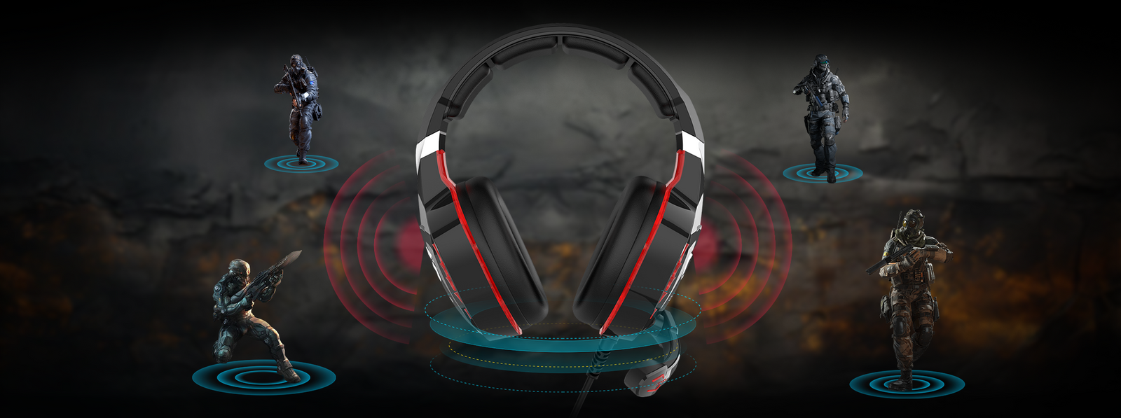 GAMEON GOK901 Nightfall Stereo Gaming Sound at AX Store
