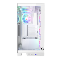 GAMEON Emperor Arctic IV Series Mid Tower Gaming Case - White