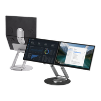 GAMEON GORS2FHD OmniView Series 15.6″ Dual-Screen FHD, IPS, 60Hz Modular Cockpit Monitor - Black