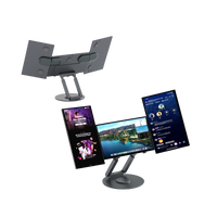 GAMEON GORS2FHD OmniView Series 15.6″ Dual-Screen FHD, IPS, 60Hz Modular Cockpit Monitor - Black