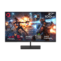 GAMEON GB27F100 Basic Series 27" FHD, 100Hz, 5ms, VA Panel Gaming Monitor - Black