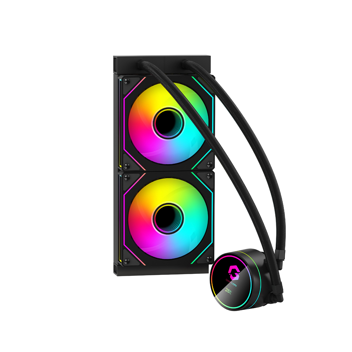 GAMEON - GO-240 KRAKEN II A380 Liquid CPU Cooler - Black