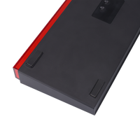 GAMEON PRIMEX Series GO-MK260-RS 60% RGB Mechanical Wired Gaming Keyboard with Customization Software, Red Switch - English/Arabic