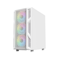 GAMEON Trident IV-A POWERFORGE Series Mid Tower Gaming Case with 750W Power Supply Pre-Installed - White