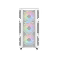 GAMEON Trident IV-A POWERFORGE Series Mid Tower Gaming Case with 750W Power Supply Pre-Installed - White