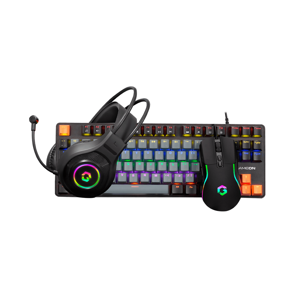 GAMEON VIPER XI All-In-One Gaming Bundle (Mechanical Keyboard, Headset, Mouse & Mousepad)