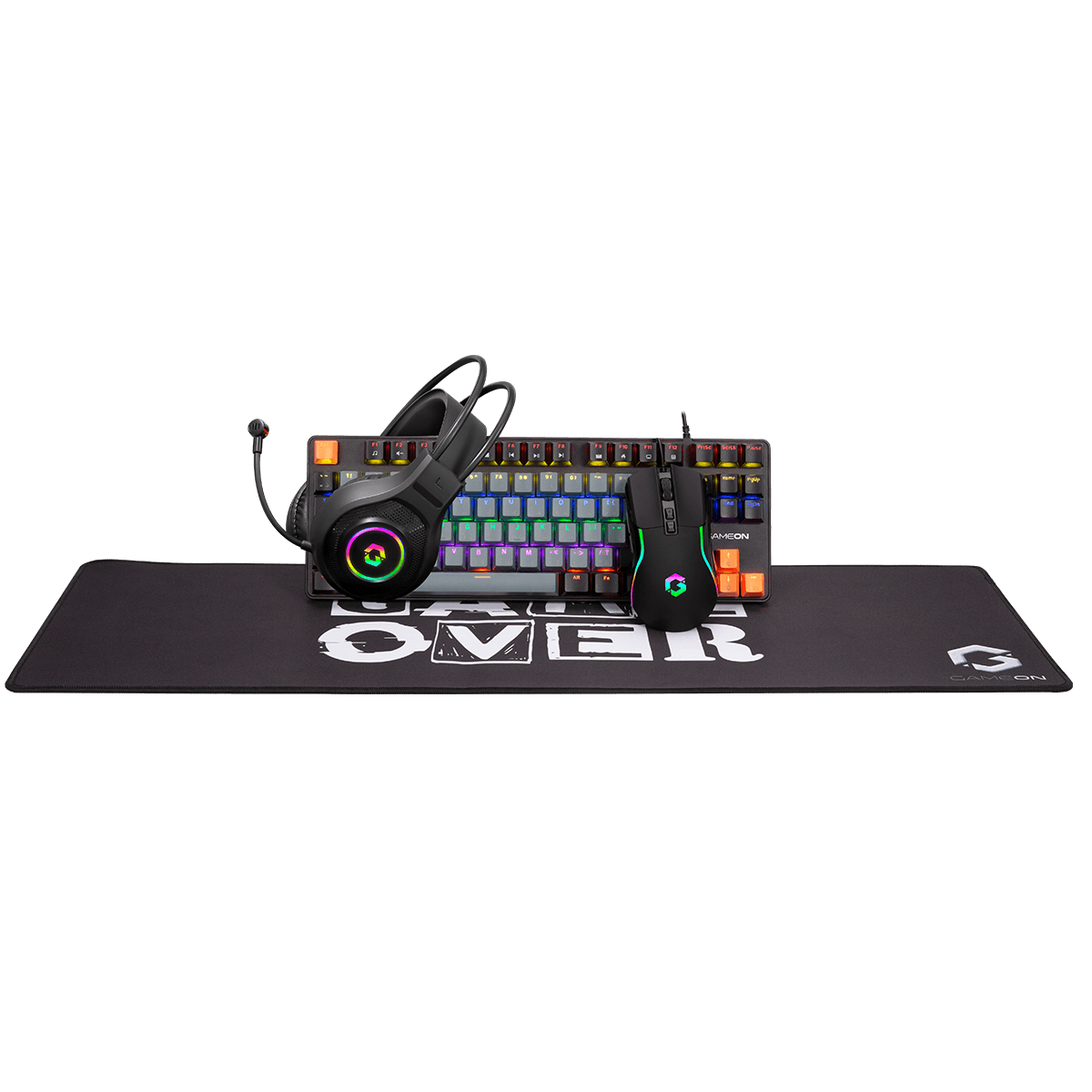 GAMEON VIPER XI All-In-One Gaming Bundle (Mechanical Keyboard, Headset, Mouse & Mousepad)