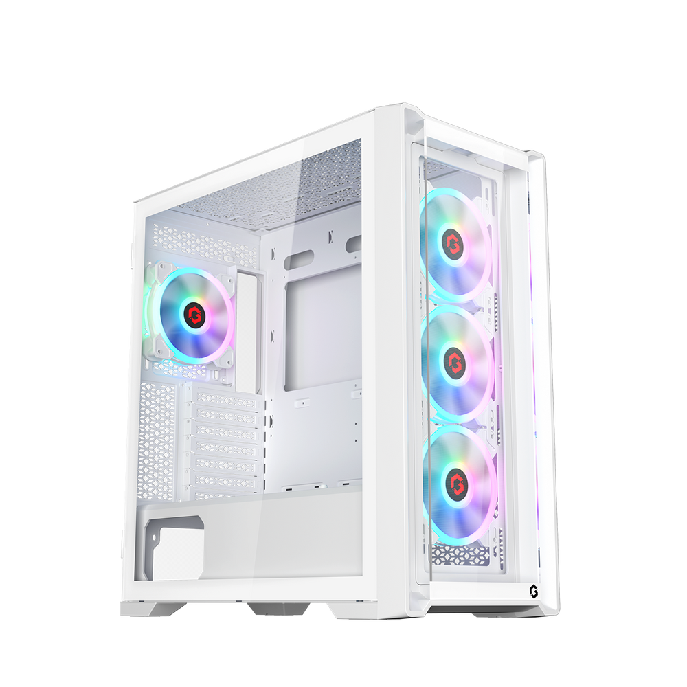 Buy GAMEON Vortex Arctic Mid Tower Case Online in GAMEON UAE