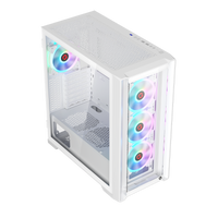 GAMEON Vortex Arctic Series Mid Tower Gaming Case - White