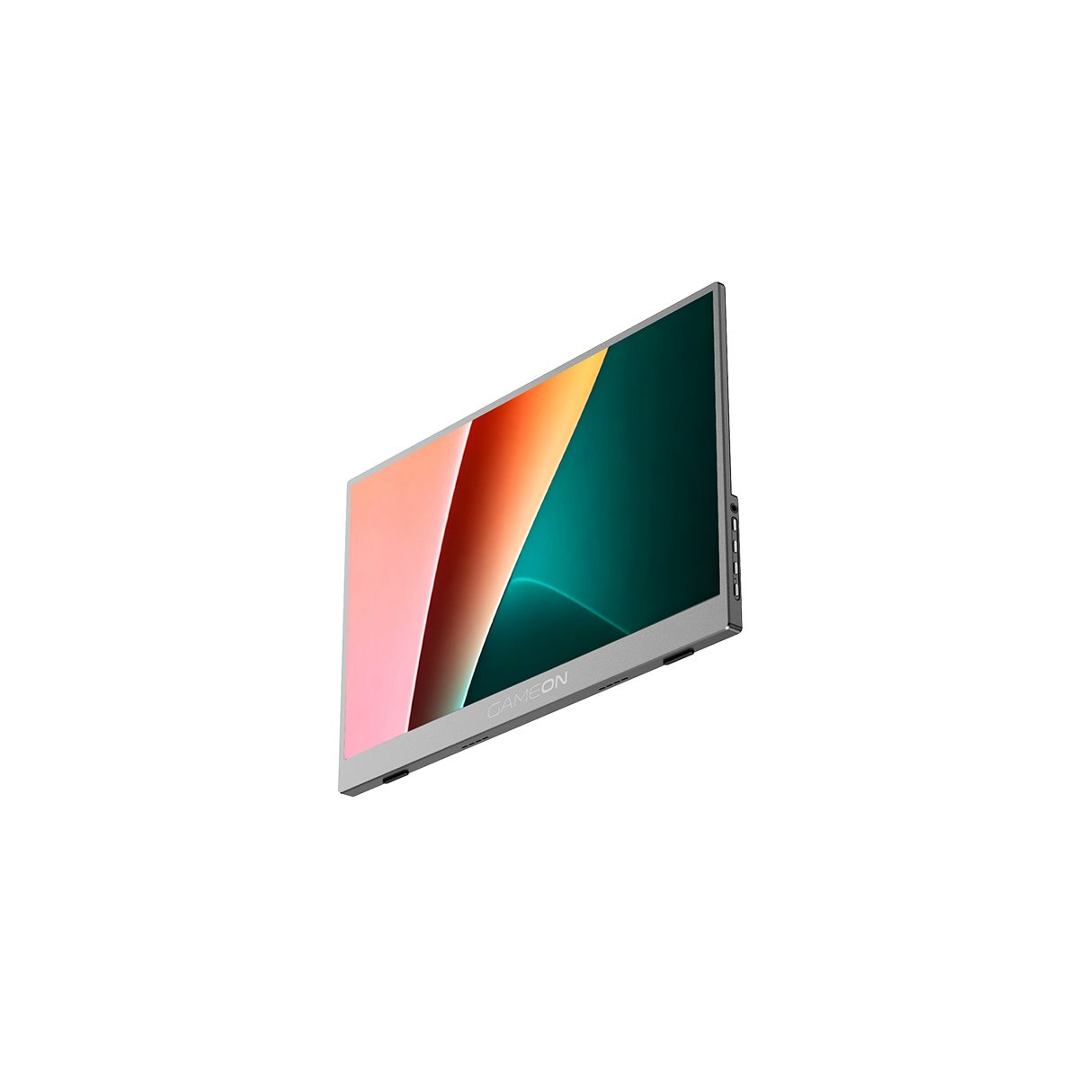 GAMEON GO15F60IPS-B FLEXVIEW Series 15.6”, 60hz, 5ms, Dual USB-C, HDMI 1.4, Slim Design IPS Panel Portable screen with Kickstand - Black