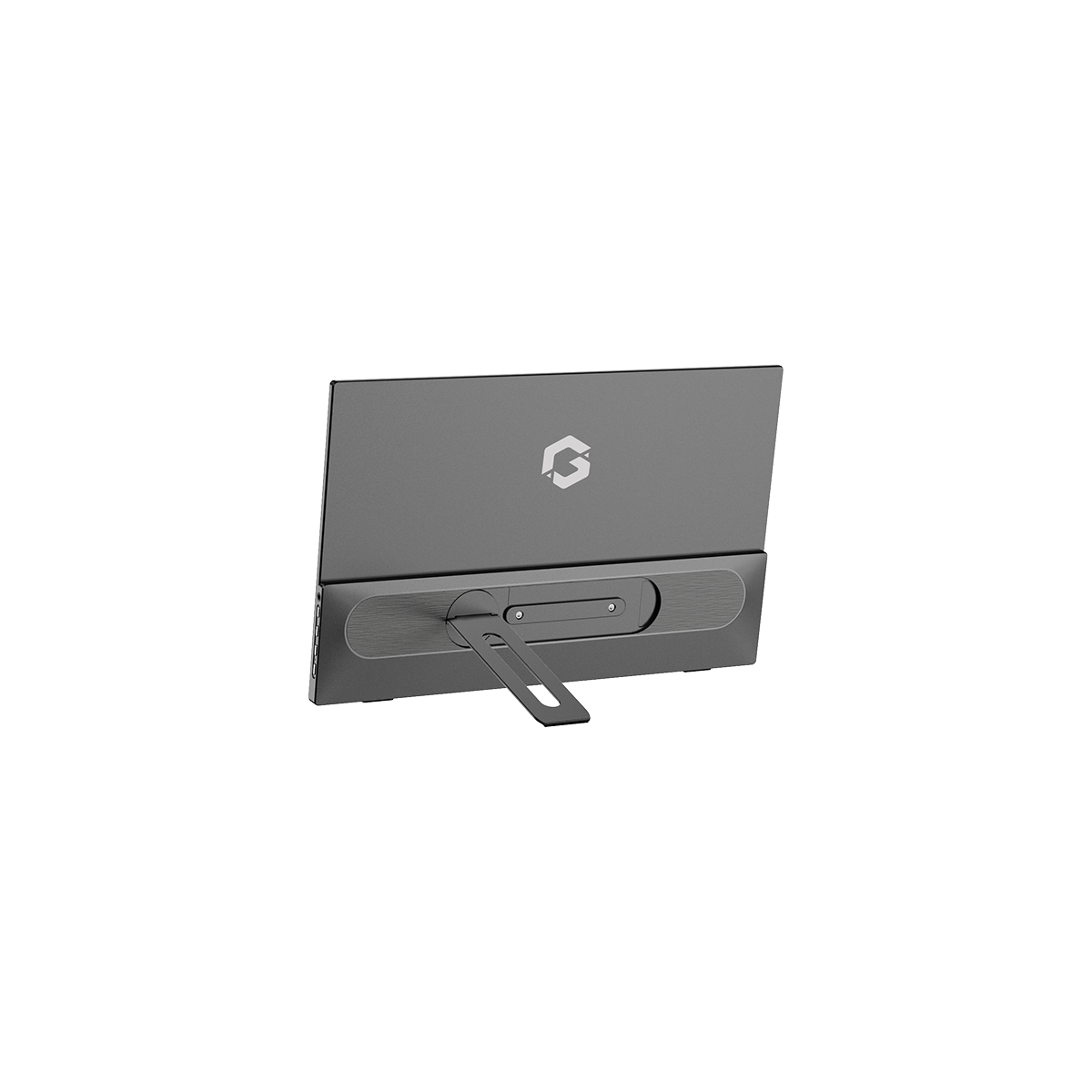 GAMEON GO15F60IPS-B FLEXVIEW Series 15.6”, 60hz, 5ms, Dual USB-C, HDMI 1.4, Slim Design IPS Panel Portable screen with Kickstand - Black