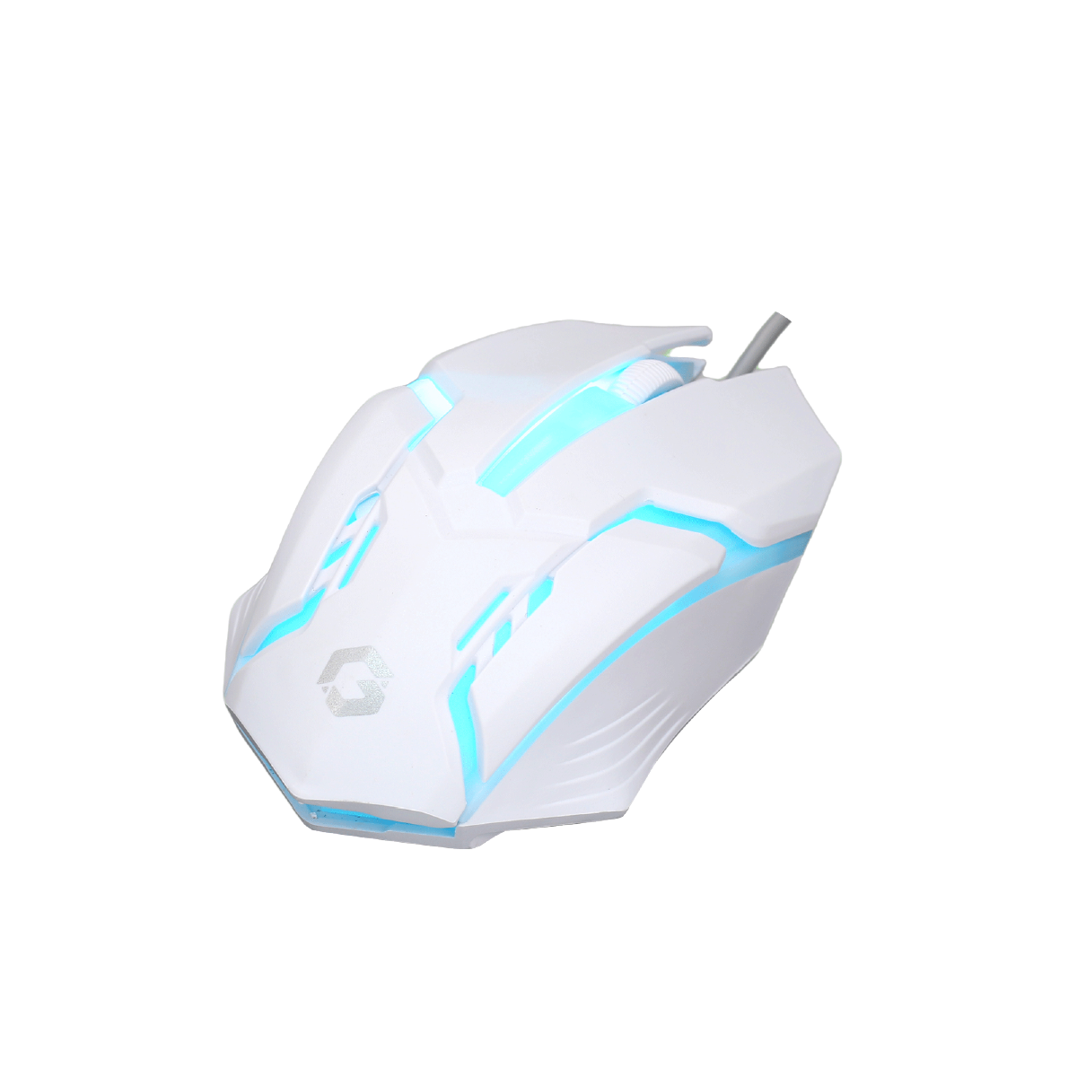 GAMEON DOMINION Series GO21KM-W RGB Wired Keyboard & Mouse 2 in 1 Combo - English/Arabic