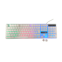 GAMEON DOMINION Series GO21KM-W RGB Wired Keyboard & Mouse 2 in 1 Combo - English/Arabic