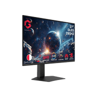 GAMEON GO27QDOLD280 Signature X Series 27" OLED QHD, 280Hz, 0.03ms, HDMI 2.1, Gaming Monitor (Supports PS5) - Black