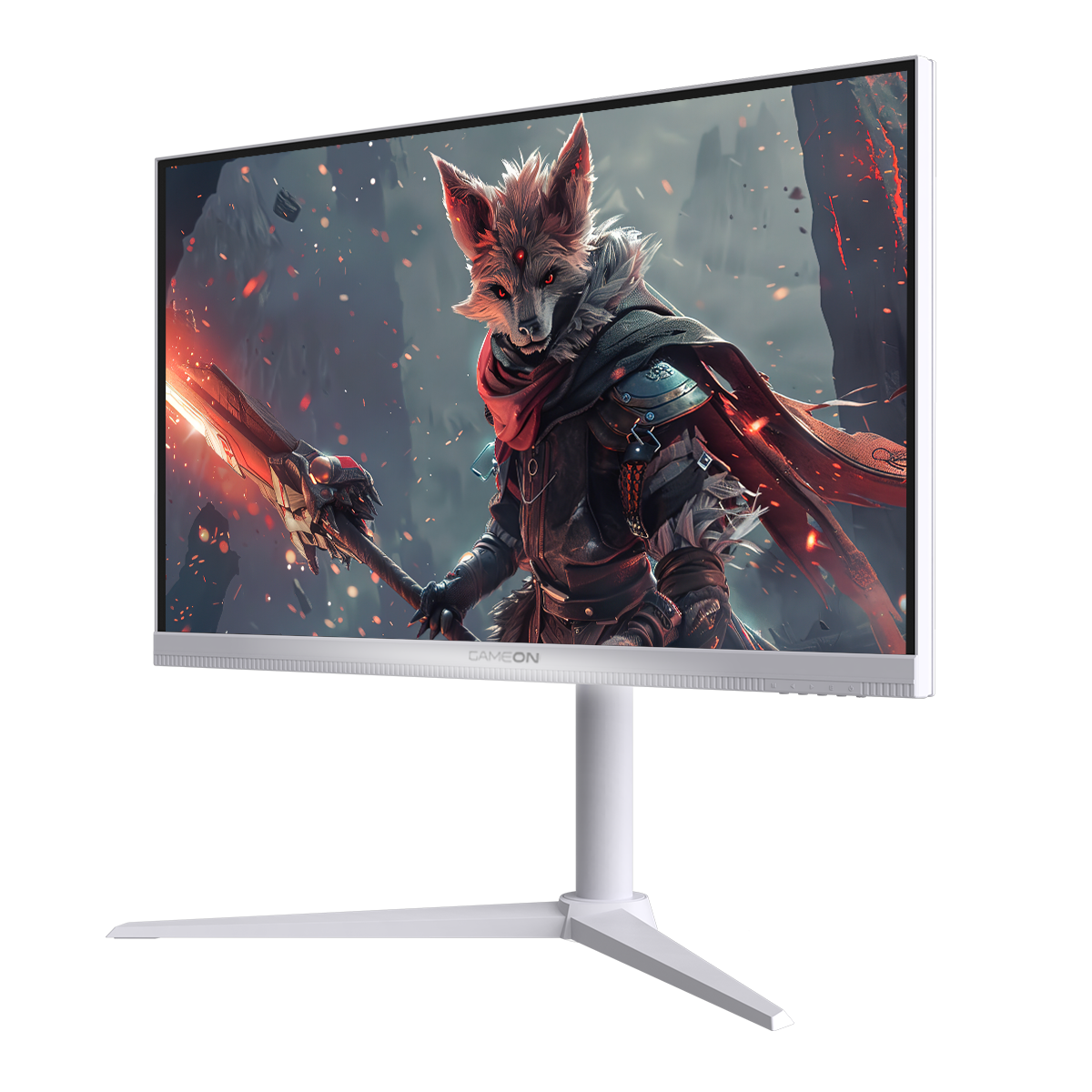 GAMEON GOAP24FHD380IPS Artic Pro Series 24" FHD, 360Hz, MPRT 0.5ms, HDMI 2.1, Fast IPS Gaming Monitor (Supports PS5) - White