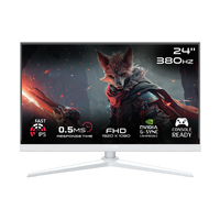 GAMEON GOAP24FHD380IPS Artic Pro Series 24" FHD, 360Hz, MPRT 0.5ms, HDMI 2.1, Fast IPS Gaming Monitor (Supports PS5) - White