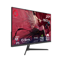 GAMEON GOES27FHD160IPS Essential Series 27" FHD, 160Hz, MPRT 0.5ms, HDMI 2.1, Fast IPS Gaming Monitor (Supports PS5) - Black