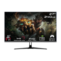 GAMEON GOESP27240IPS Esports Series 27" FHD, 240Hz, MPRT 0.5ms, HDMI 2.1, Fast IPS Gaming Monitor (Supports PS5) - Black