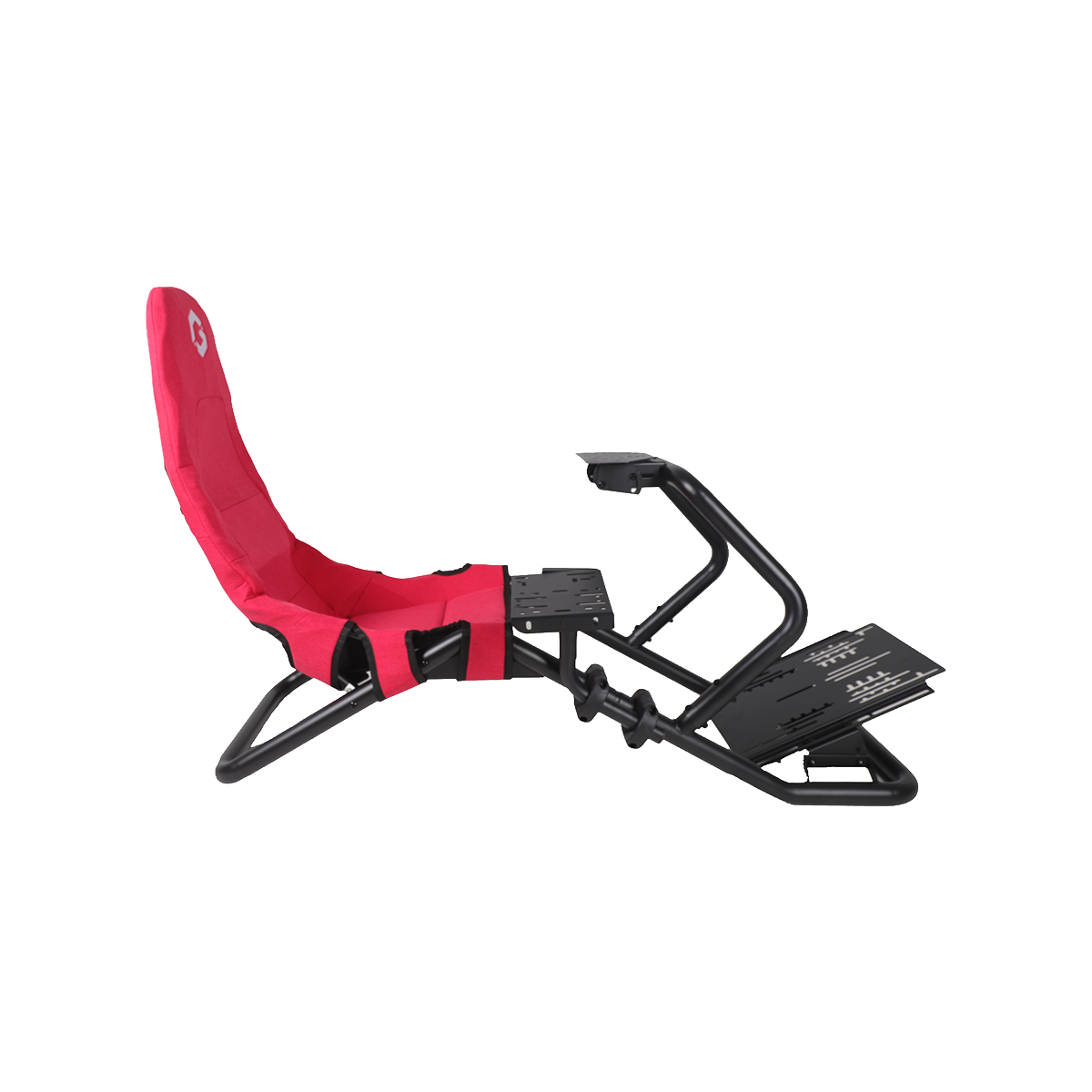GAMEON GOFPR-6021 Flex Pro Racing Gaming Simulator Cockpit - Red/Black