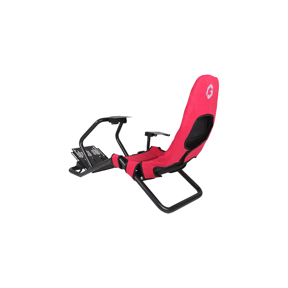 GAMEON GOFPR-6021 Flex Pro Racing Gaming Simulator Cockpit - Red/Black