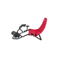 GAMEON GOFPR-6021 Flex Pro Racing Gaming Simulator Cockpit - Red/Black