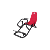 GAMEON GOFPR-6021 Flex Pro Racing Gaming Simulator Cockpit - Red/Black