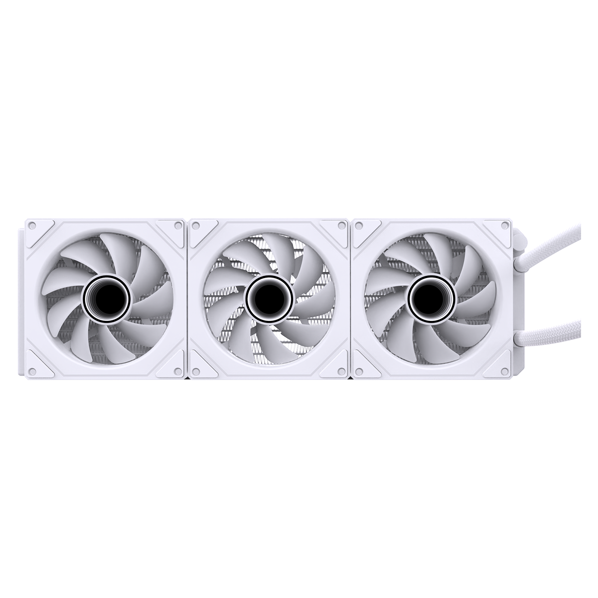 GAMEON - KRAKEN X Pro Series N360 LCD Display Liquid CPU Cooler 360mm With ARGB Tube – White