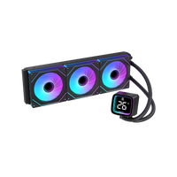 GAMEON - KRAKEN X Pro Series N360 LCD Display Liquid CPU Cooler 360mm With ARGB Tube – Black