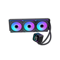 GAMEON - KRAKEN X Pro Series N360 LCD Display Liquid CPU Cooler 360mm With ARGB Tube – Black