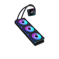 GAMEON - KRAKEN X Pro Series N360 LCD Display Liquid CPU Cooler 360mm With ARGB Tube – Black