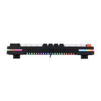 GAMEON AEROX Series GOMK160-RS 60% RGB Mechanical Wired Gaming Keyboard, Red Switch - English/Arabic