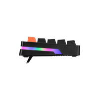 GAMEON AEROX Series GOMK160-RS 60% RGB Mechanical Wired Gaming Keyboard, Red Switch - English/Arabic
